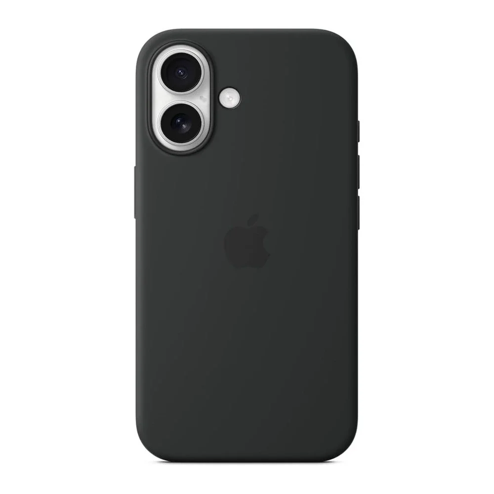 Apple iPhone 16 Silicone Case Black Matte MagSafe Camera Control NEW No Box